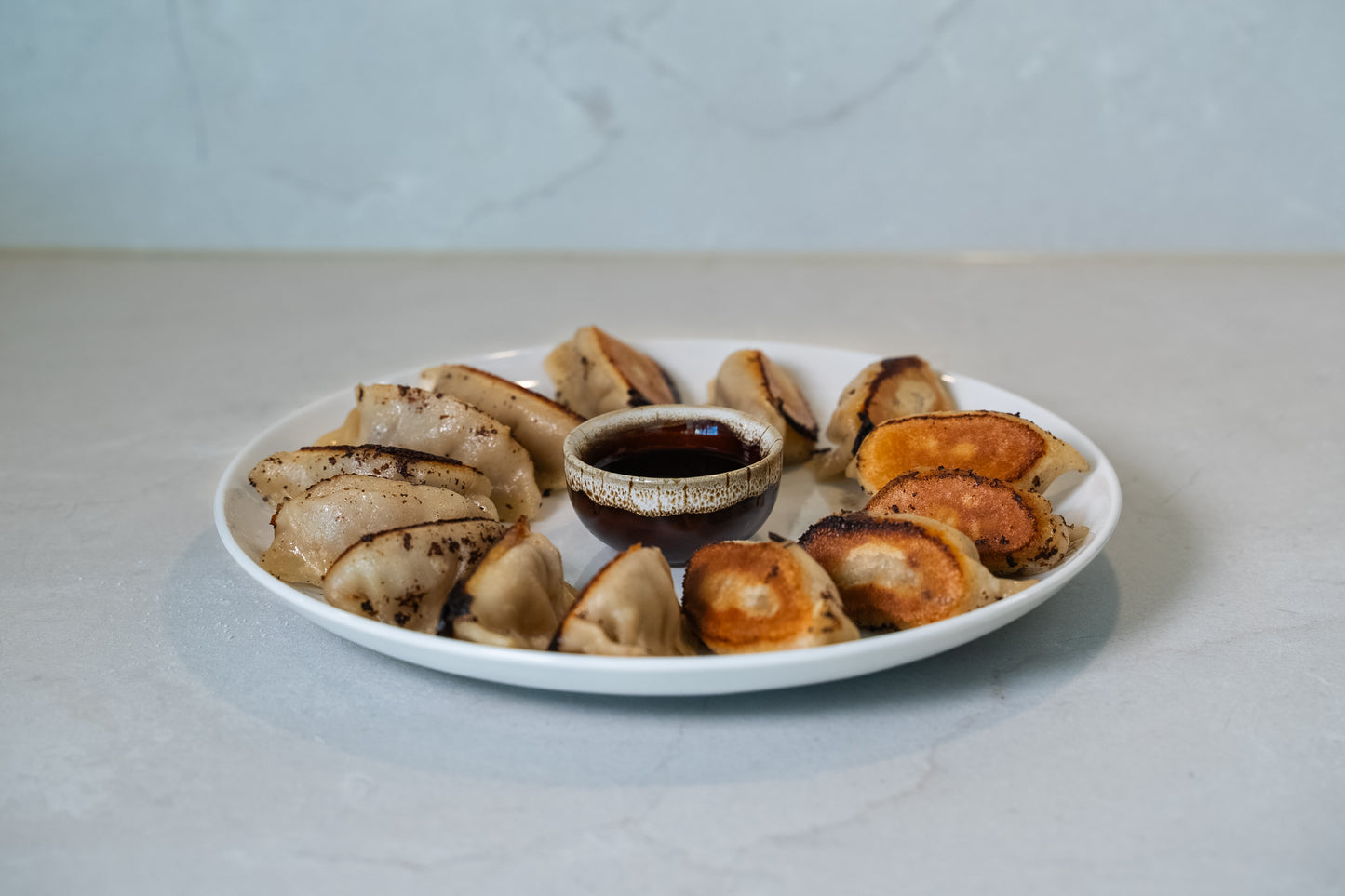Jimmy's Dzin Gao (煎餃) dumplings
