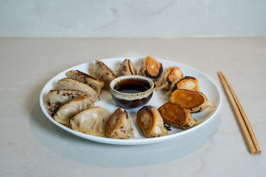 Jimmy's Dzin Gao (煎餃) dumplings